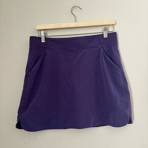 2/$10 Purple Midi Skirt w/ Inner Shorts